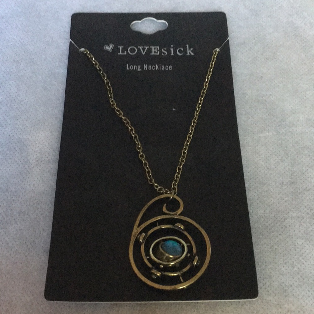 NWT Lovesick Long necklace